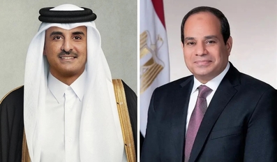 Amir Congratulates Egypt President
